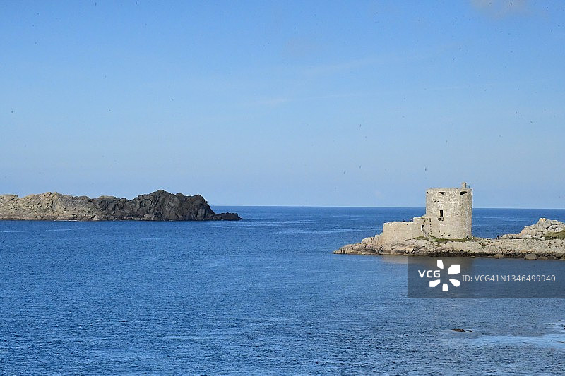 古代城堡群岛图片素材