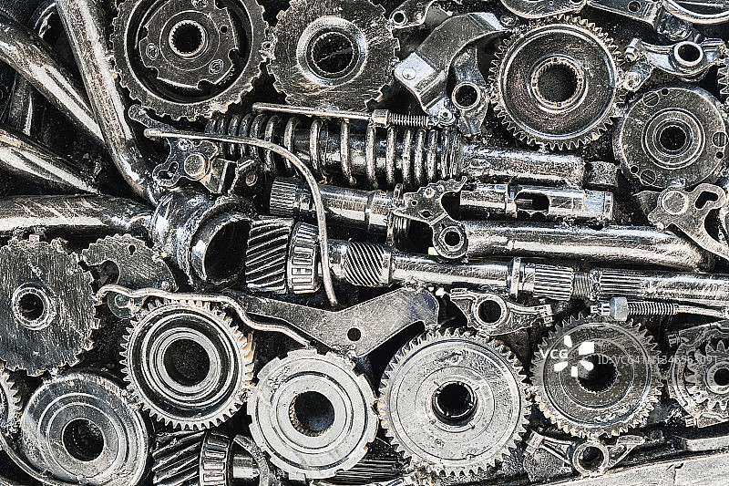 机器和机械零件背景的全画幅照片图片素材
