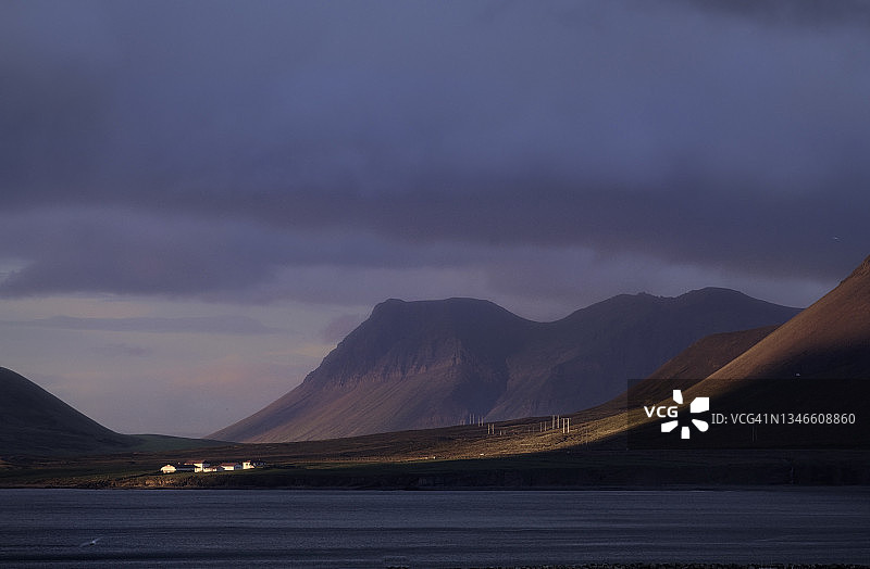 斯奈山半岛的日落图片素材