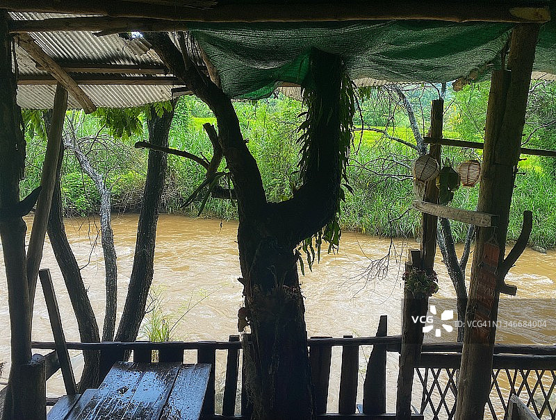 克鲁德红河的风景之美图片素材