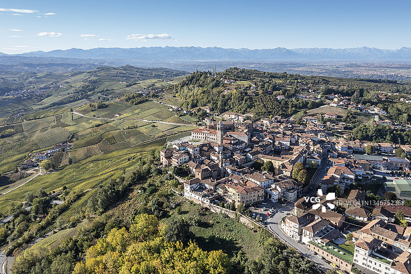 意大利巴罗洛产区拉莫拉图片素材