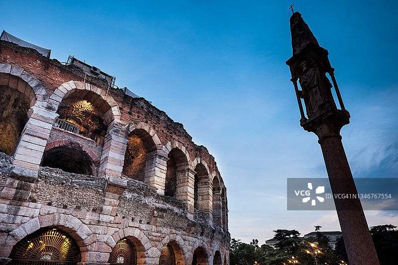意大利维罗纳城市景观图片素材