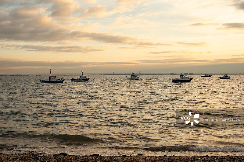 英格兰东南部海边风光图片素材