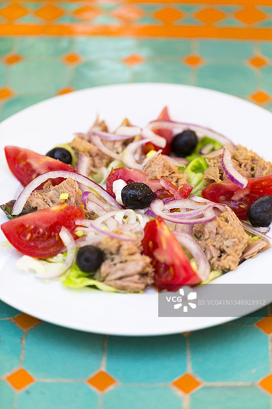 尼斯沙拉，马拉喀什，摩洛哥图片素材