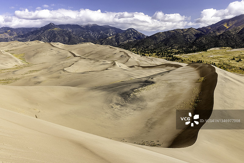 秋季大沙丘国家公园和保护区图片素材