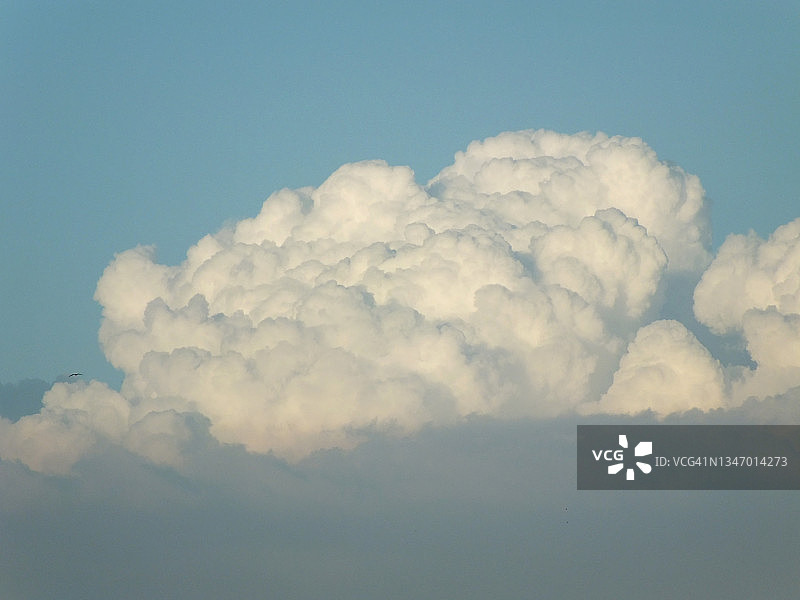 卡拉奇的阴郁天空云景图片素材