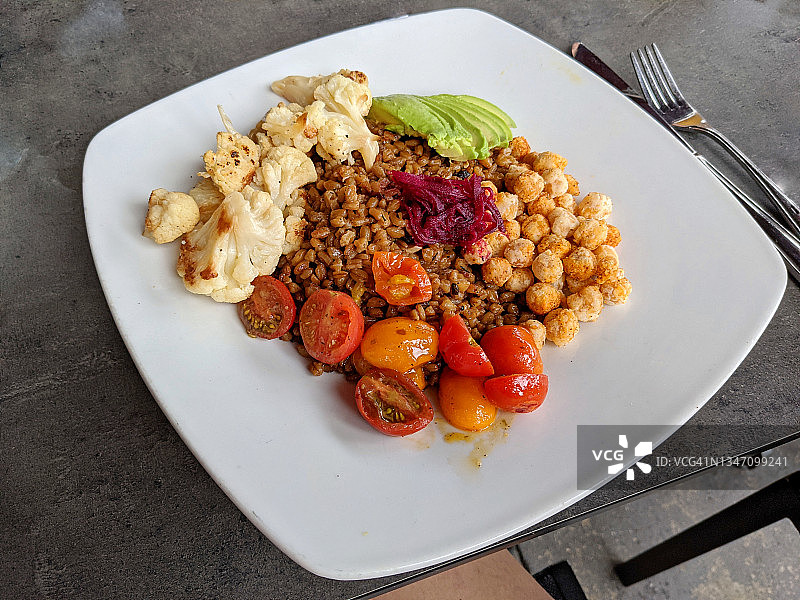 素食拼盘图片素材