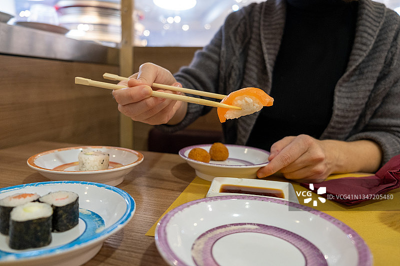 寿司餐厅特写图片素材