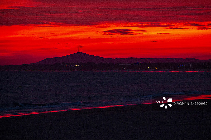 红色阿尔加维图片素材