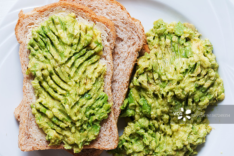 牛油果泥图片素材