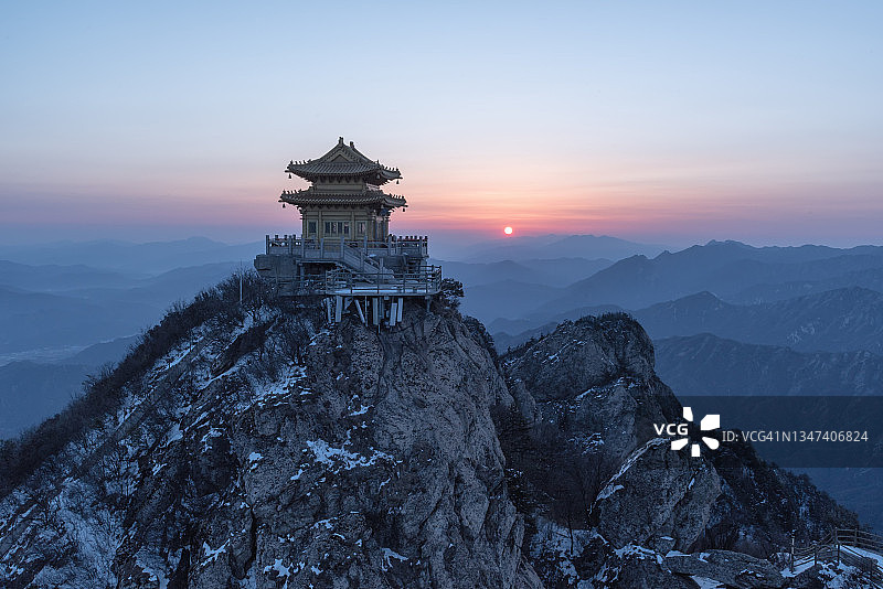老君山，河南洛阳图片素材