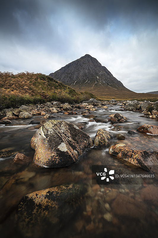 苏格兰格兰科峡谷图片素材