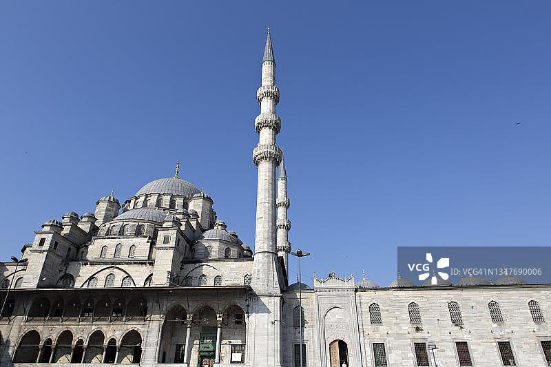 土耳其伊斯坦布尔耶尼清真寺图片素材