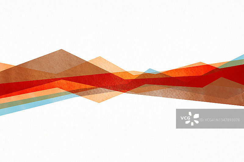 水彩景观图片素材