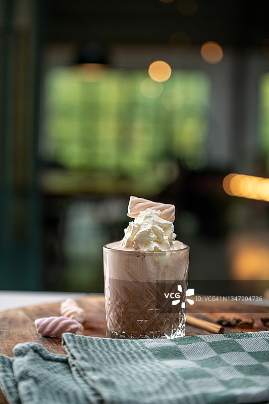 奶油热巧克力图片素材