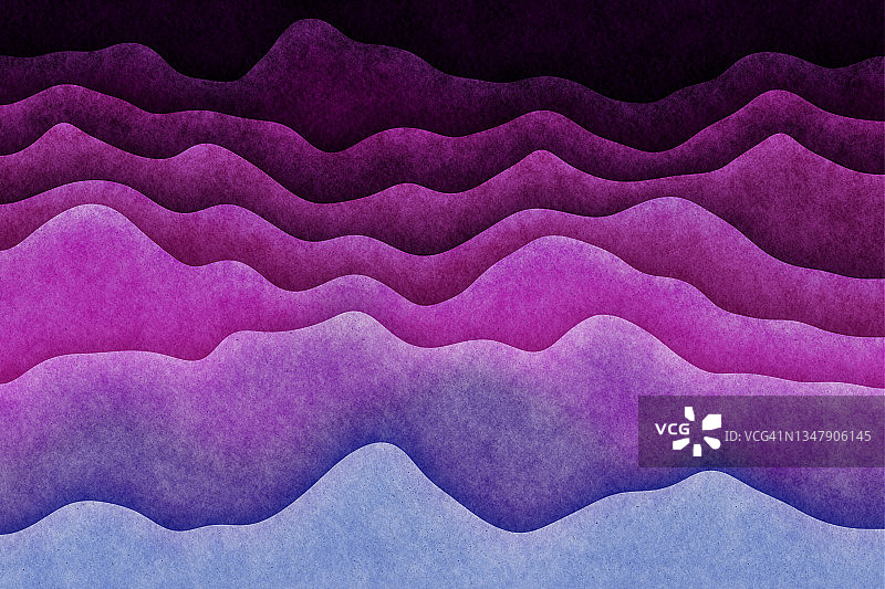 山峰抽象风景背景紫色纹理波浪造型图片素材