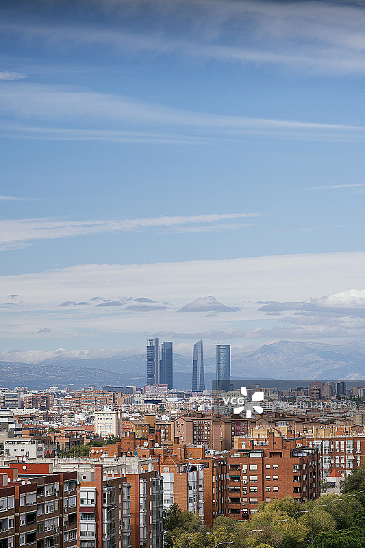西班牙马德里城市风貌图片素材