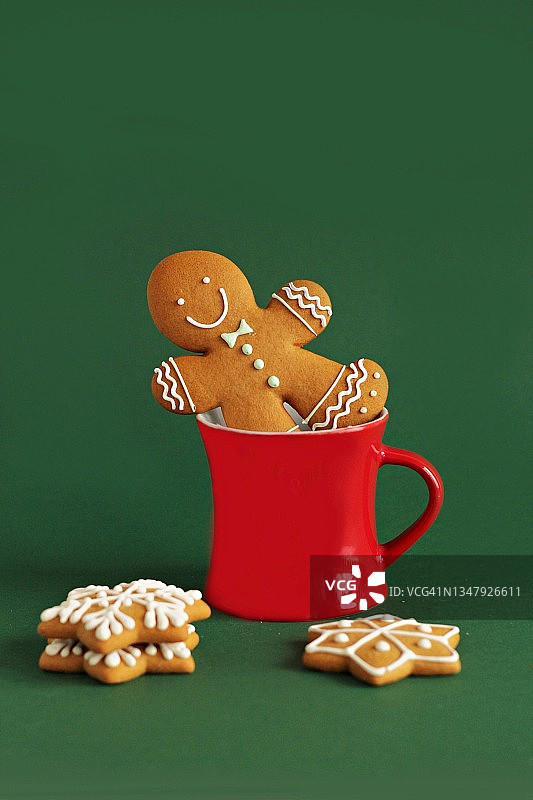 姜饼曲奇图片素材