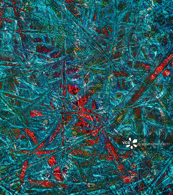 现代抽象油漆笔触图片素材