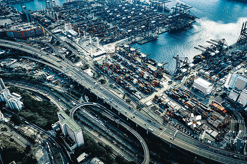 中国香港葵青区图片素材