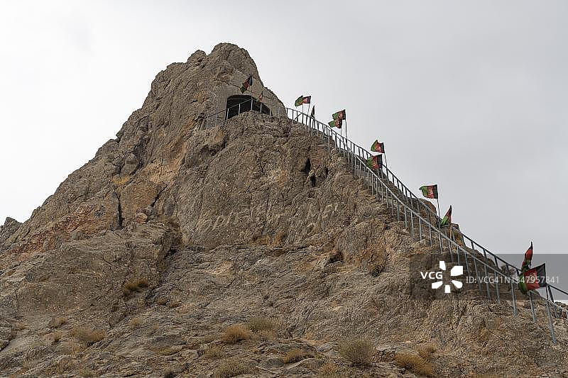 坎大哈的四十步台阶，阿富汗图片素材