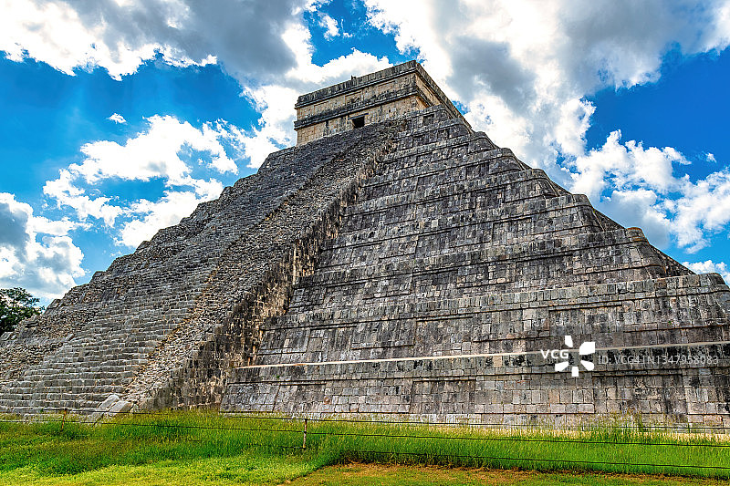 墨西哥库库尔坎金字塔图片素材