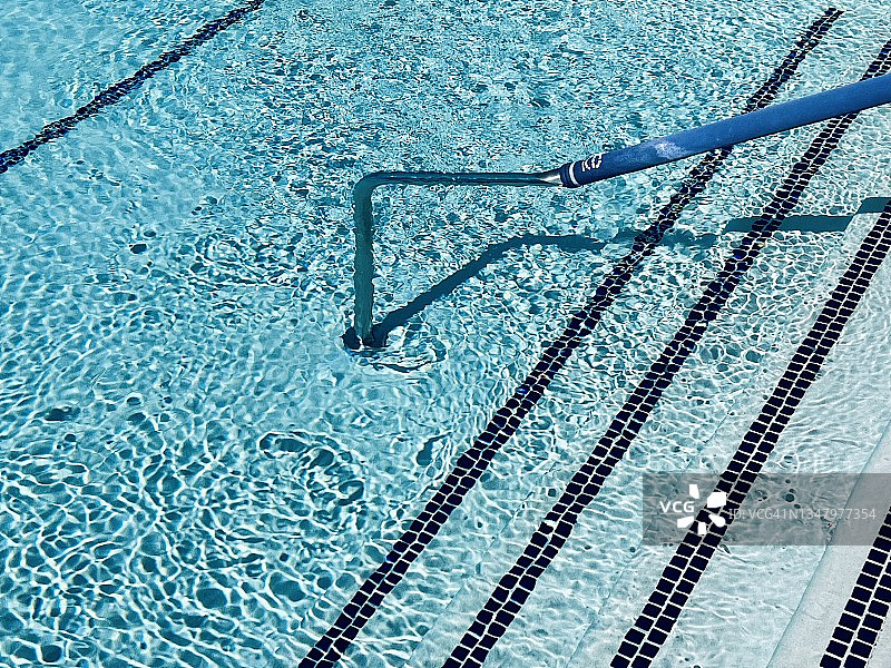 抽象的泳池水面图案图片素材
