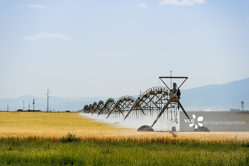 中心枢轴灌溉图片素材