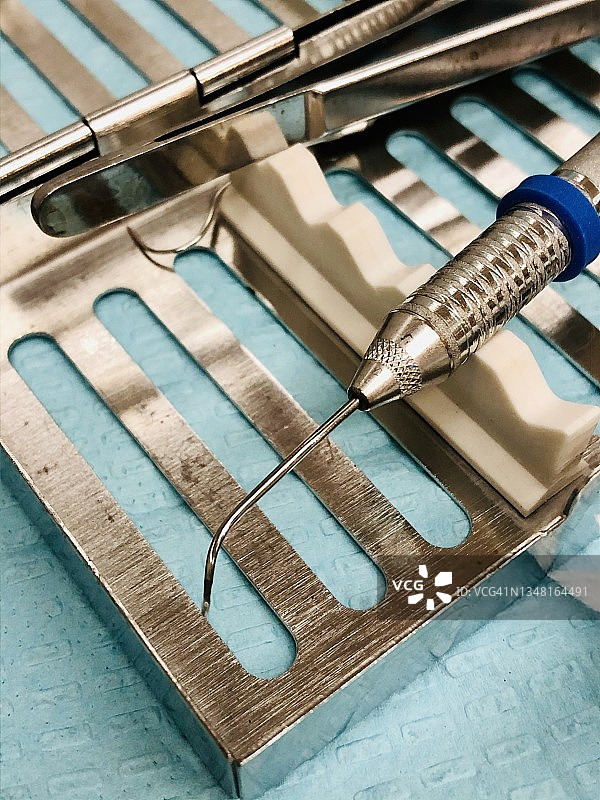 牙科检查工具图片素材