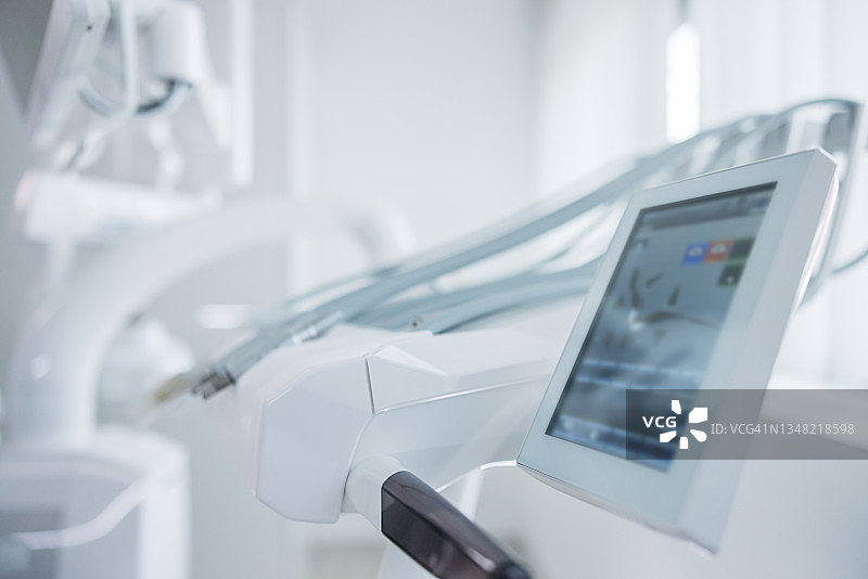 牙科室内的医疗设备图片素材