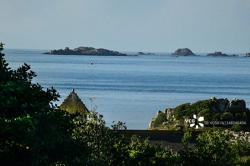 群岛中的帆船图片素材