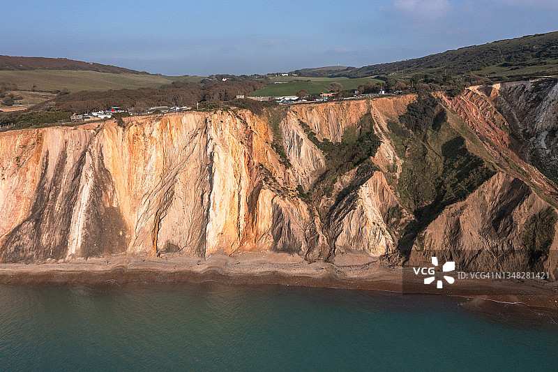 铝湾鸟瞰图图片素材