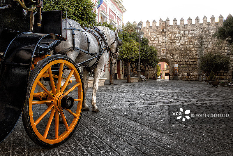 塞维利亚王宫图片素材