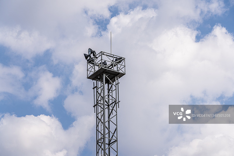 监测设备塔图片素材