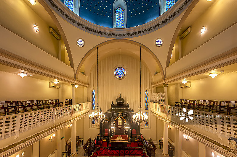 伊斯坦布尔阿什肯纳兹犹太教堂图片素材