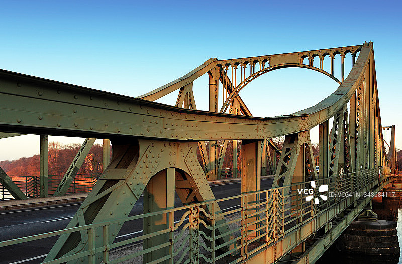 柏林和波茨坦之间的格利尼克桥图片素材