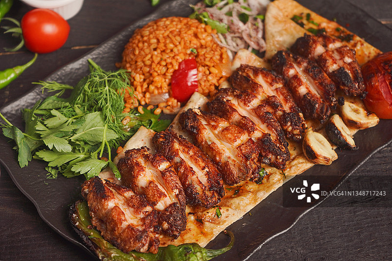 烤鸡翅图片素材