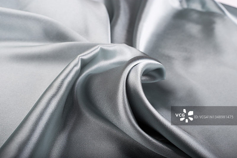 浅色缎面织物背景图片素材