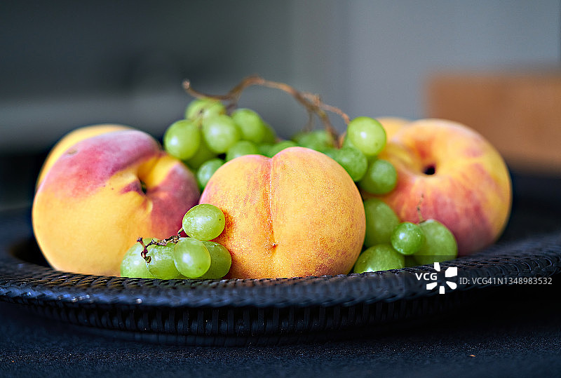 桃子和葡萄图片素材