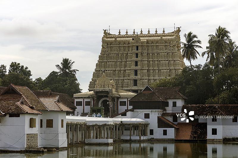 印度喀拉拉邦帕德马纳巴斯瓦米神庙图片素材