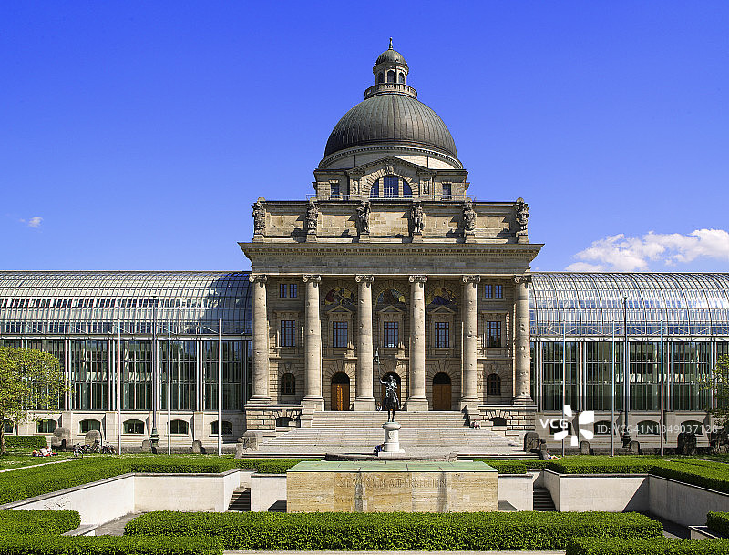 慕尼黑的巴伐利亚州州政厅图片素材