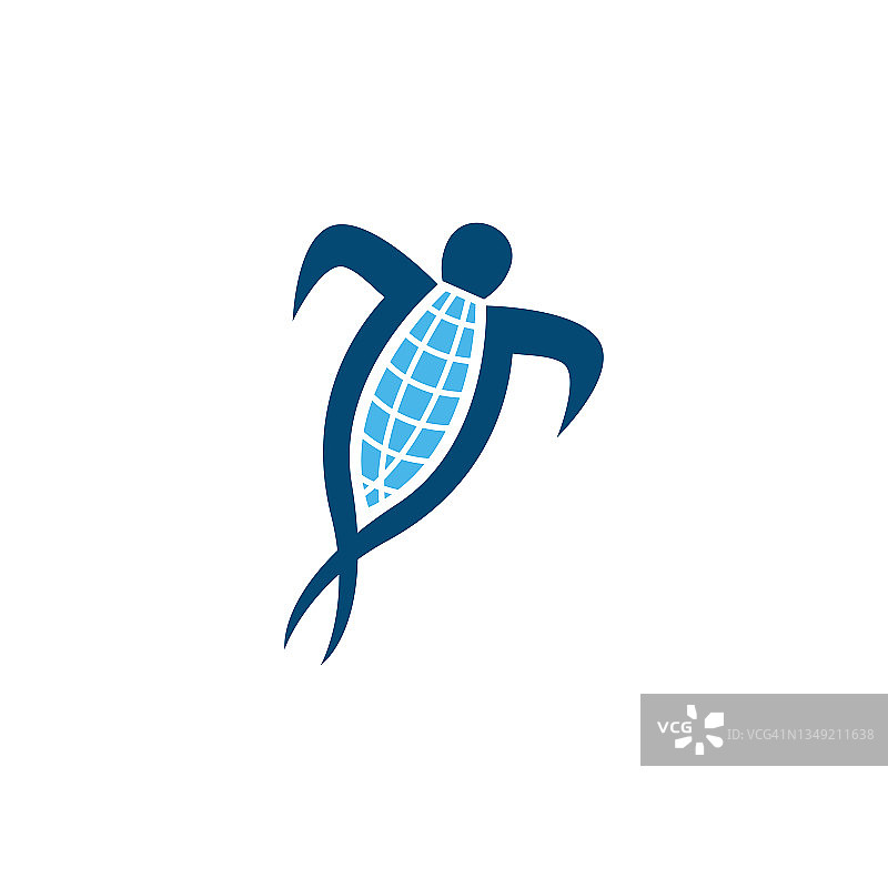 卡通乌龟动物图标图片素材