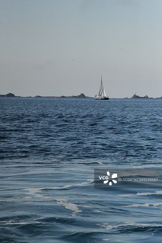 前往克伦威尔城堡途中的群岛风光图片素材