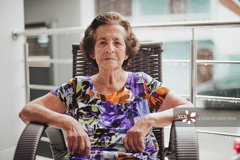 年长者人像图片素材