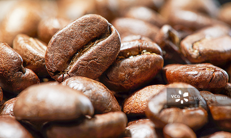 咖啡豆特写图片素材