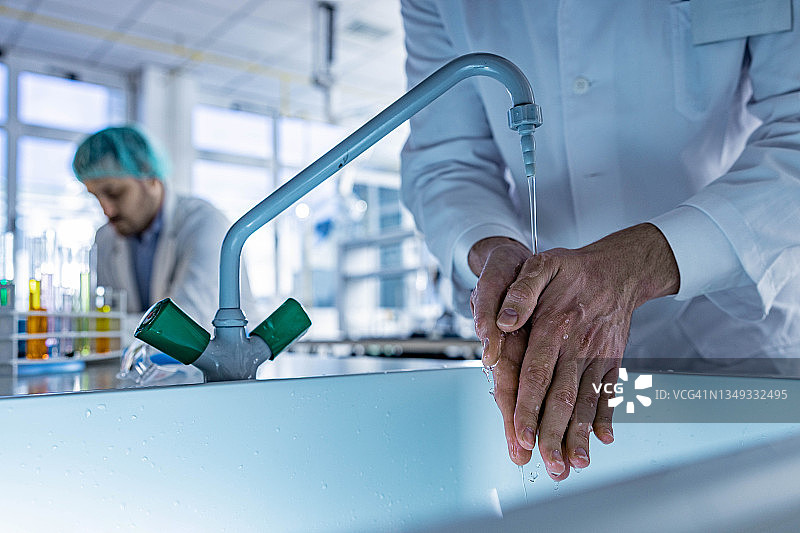 实验室卫生非常重要！图片素材