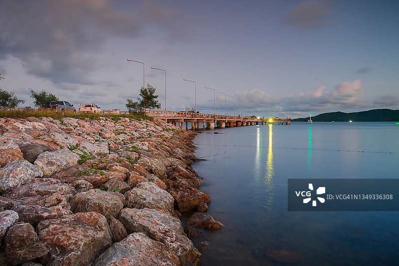 防波堤图片素材