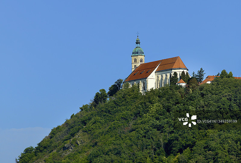 下巴伐利亚博根贝格山圣母升天朝圣教堂图片素材