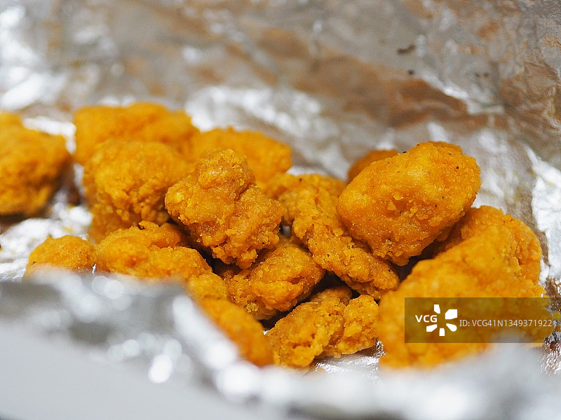 炸鸡块图片素材