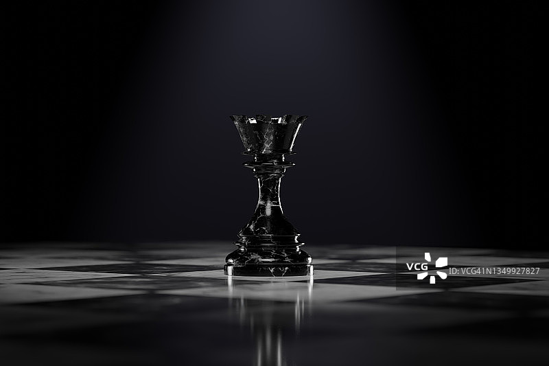 棋盘上的城堡棋子图片素材